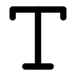 Font Size SVG Icon